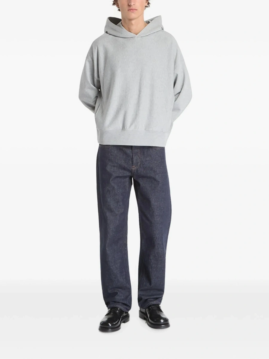 Blugi Calvin Klein albastri din denim - Img 4
