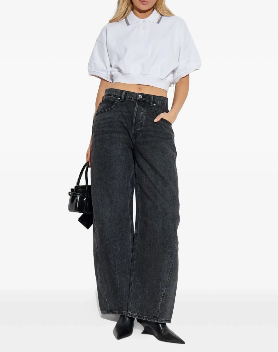 Blugi Crystal balloon Jeans - Img 4