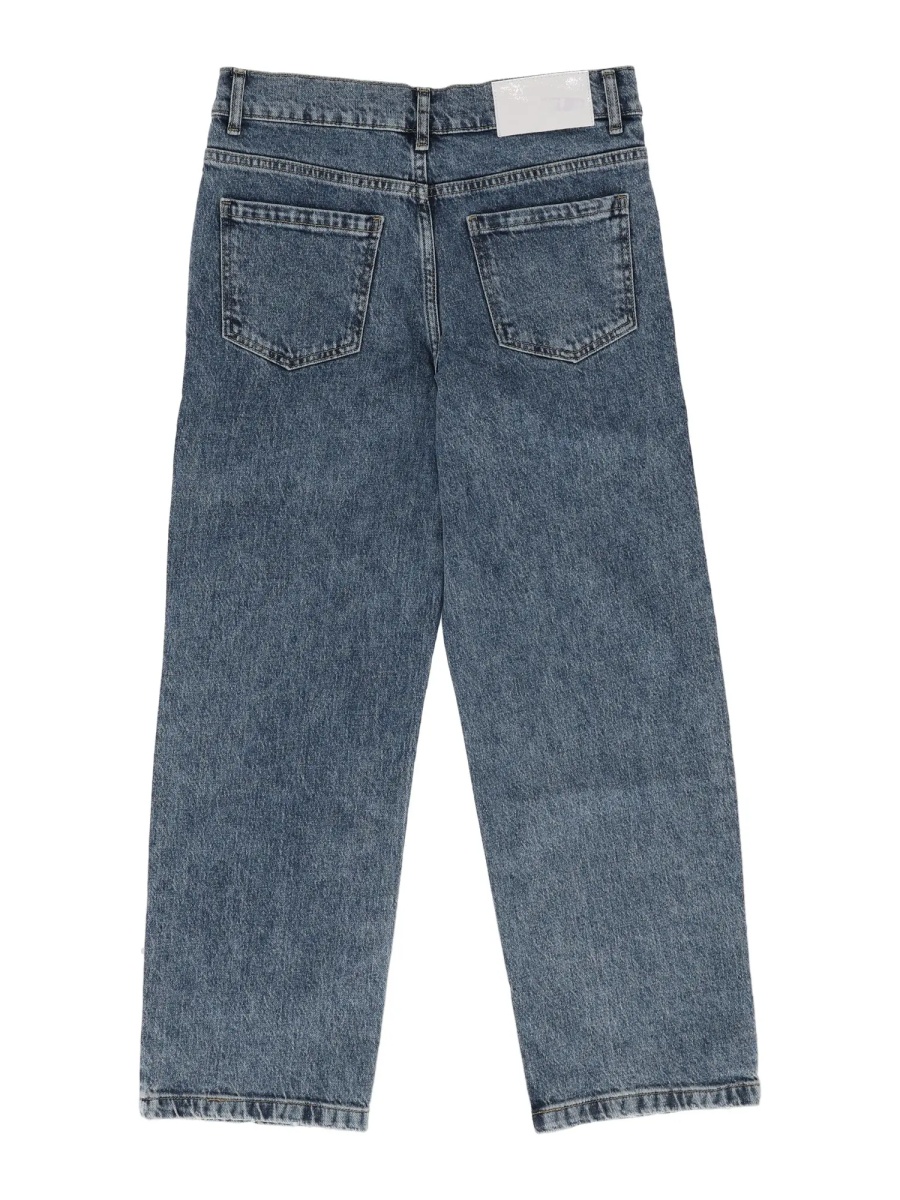 Blugi DENIM PANTS BOY DENIM BLU/BLUE DENIM - Img 2