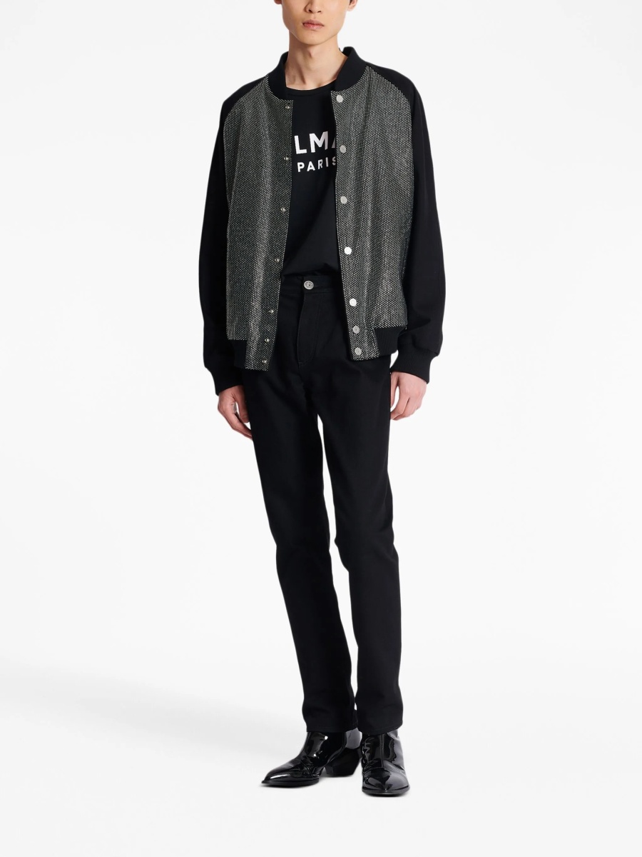 Blugi drepti Balmain negri - Img 2
