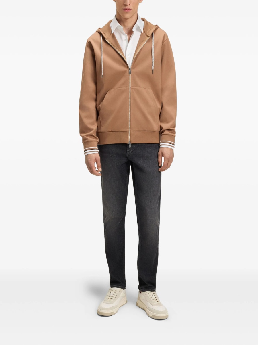 Blugi drepti Hugo Boss negri - Img 2