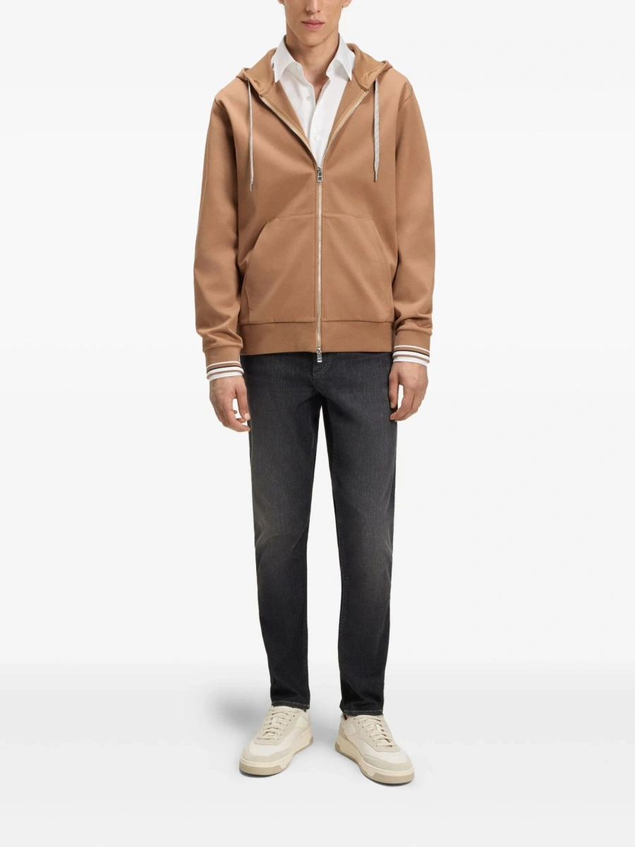Blugi drepti Hugo Boss negri - Img 2