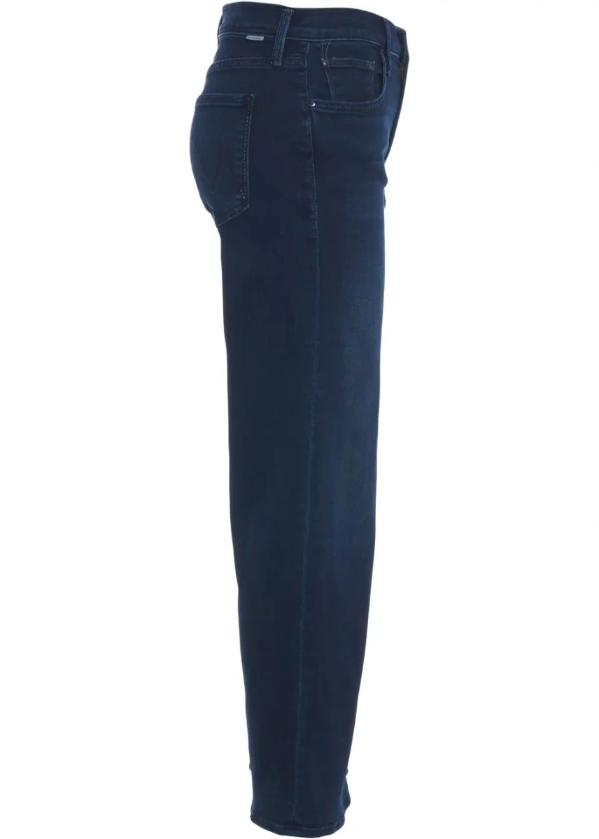 Blugi drepti MOTHER negri din denim - Img 3