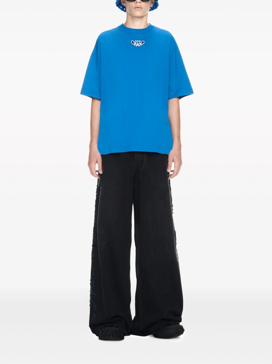 Blugi drepti Off-White negri - Img 2