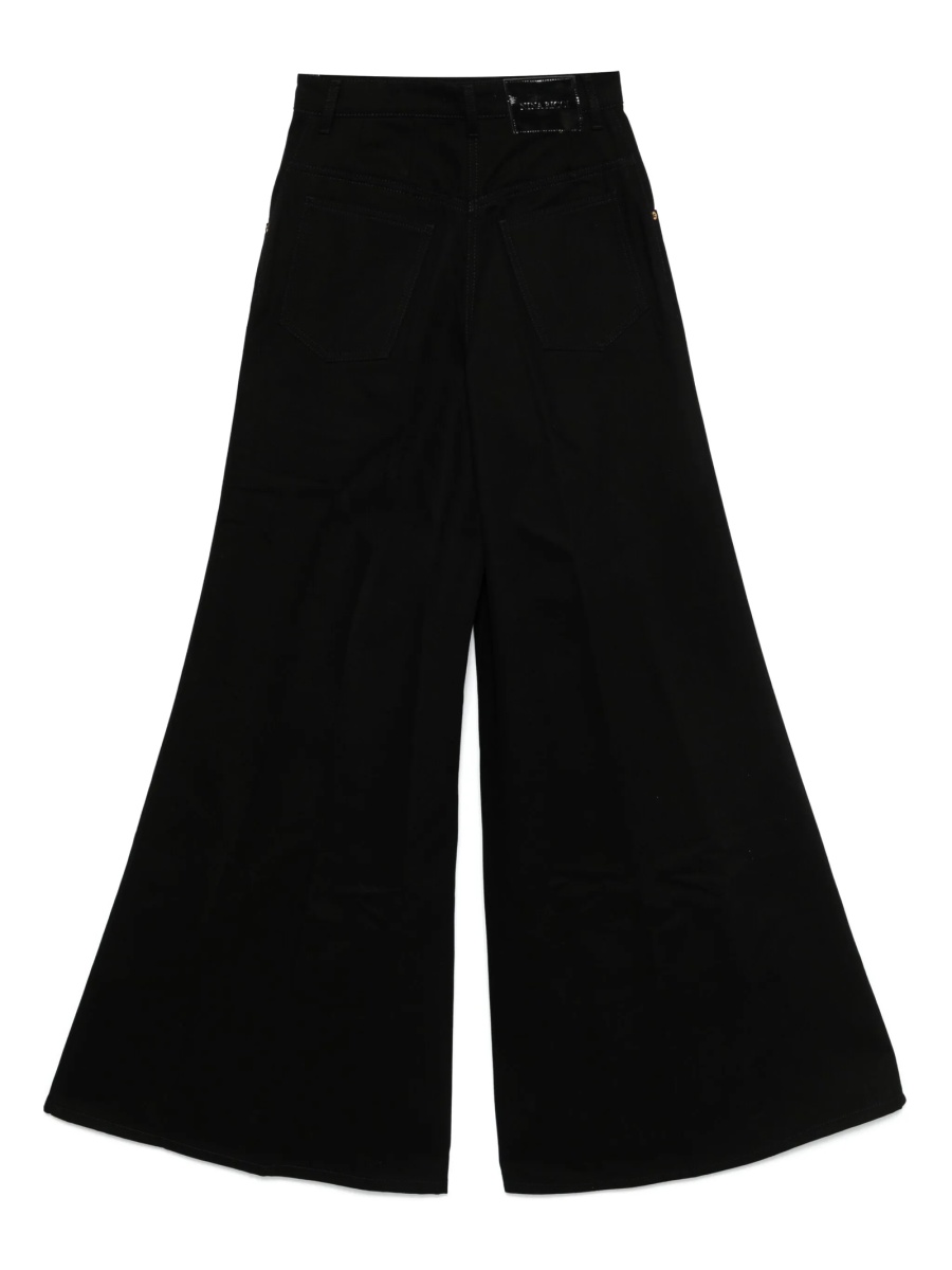 Blugi evazati Nina Ricci negri - Img 2
