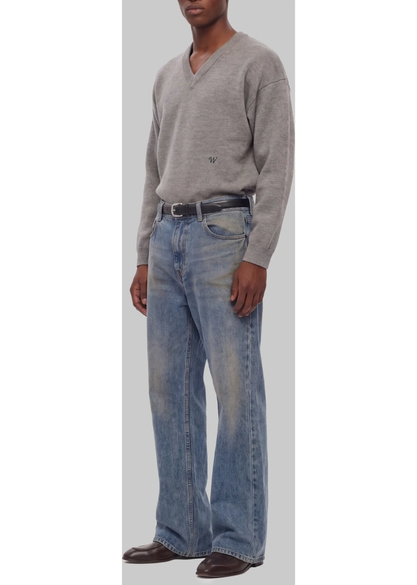 Blugi Flared Denim Jeans - Img 2