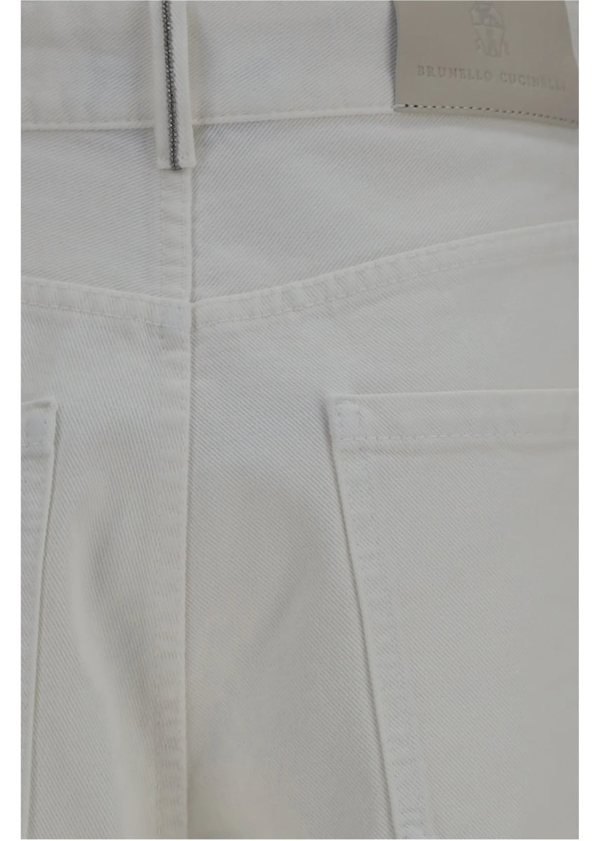 Blugi High-Rise Palazzo Jeans - Img 3