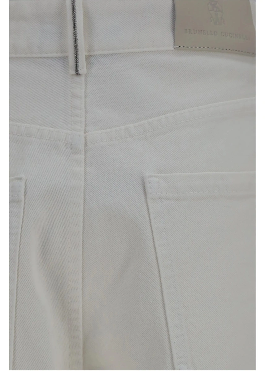 Blugi High-Rise Palazzo Jeans - Img 3