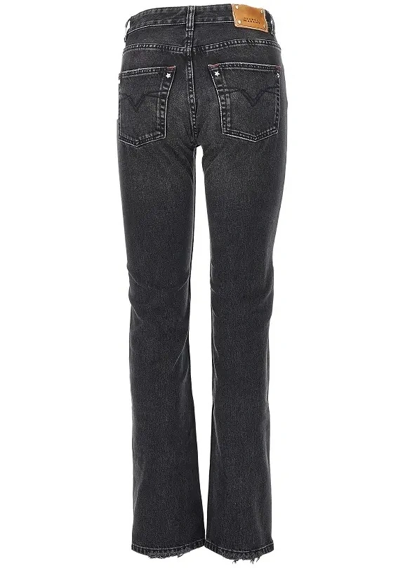 Blugi Isabel Marant din denim - Img 3