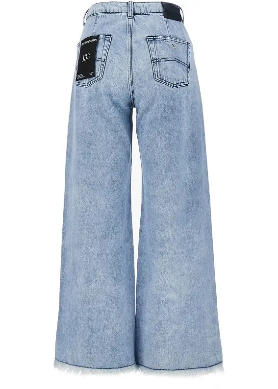 Blugi 'J33' frayed denim pants - Img 3