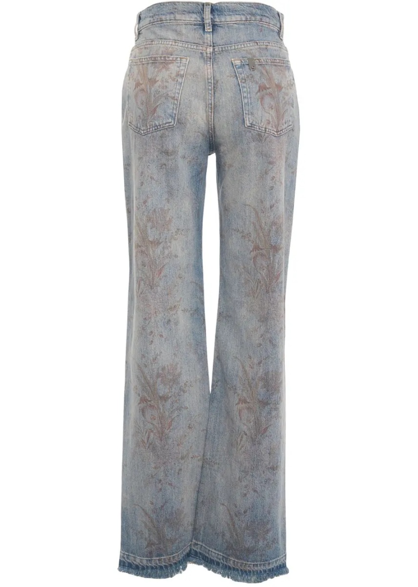 Blugi Jeans with floral print - Img 4