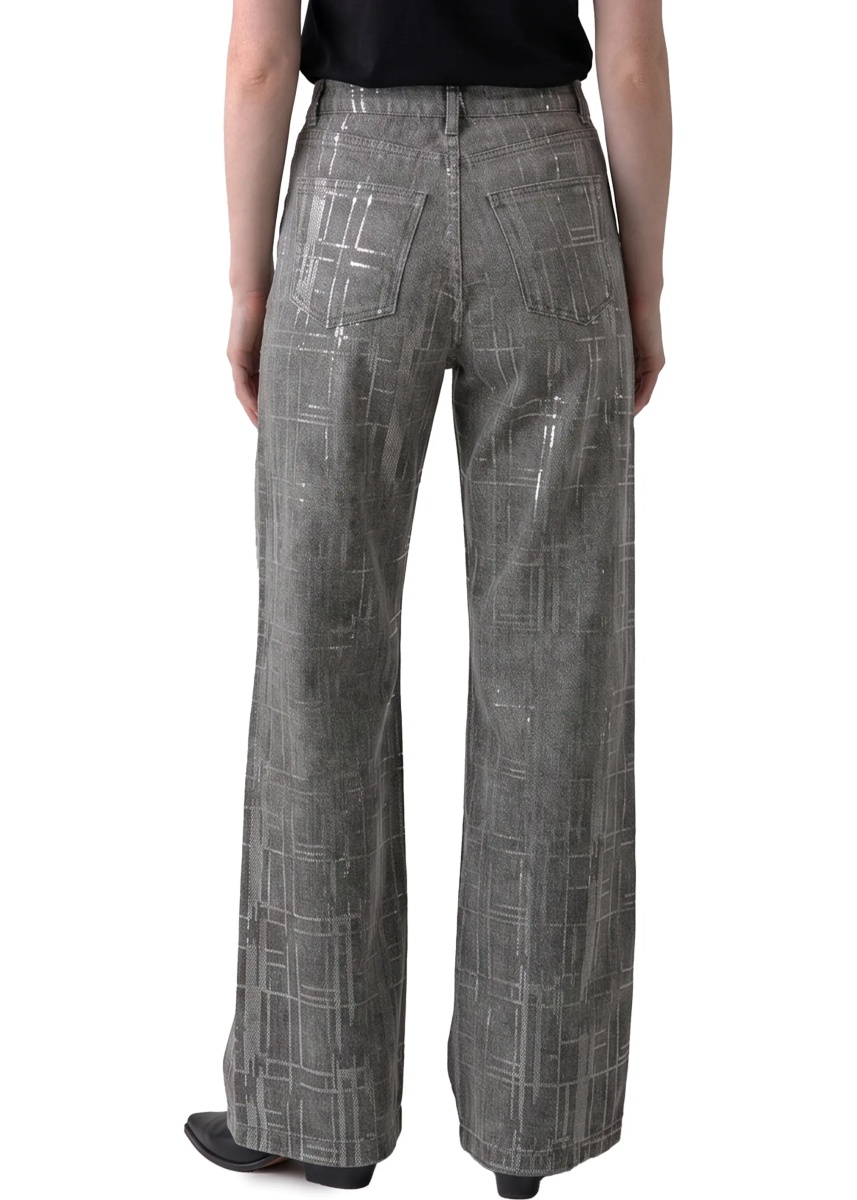 Blugi Jeans With Sequin Embroidery - Img 3