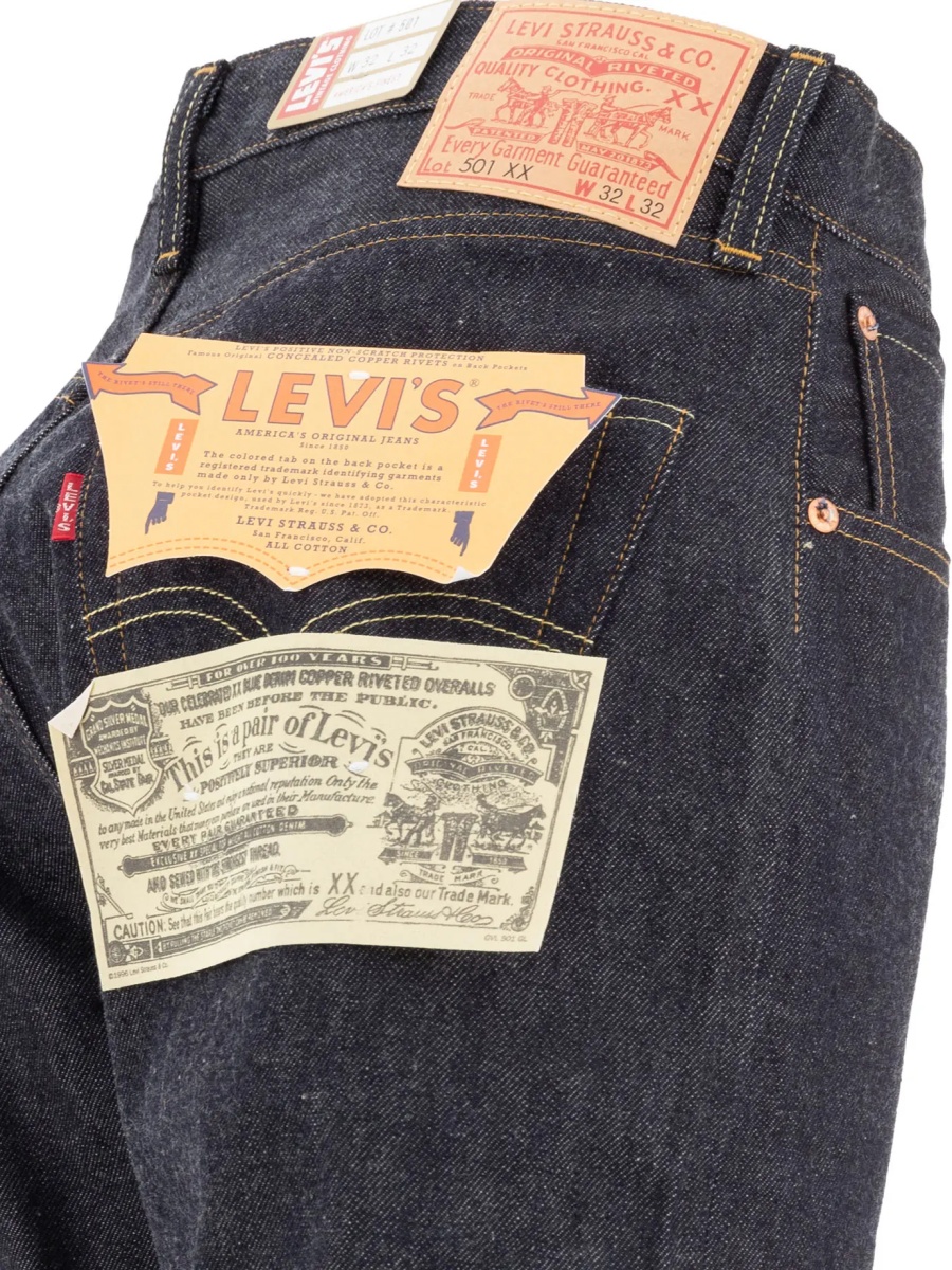 Blugi Levi's® "501® 1955" straight-leg jeans - Img 4