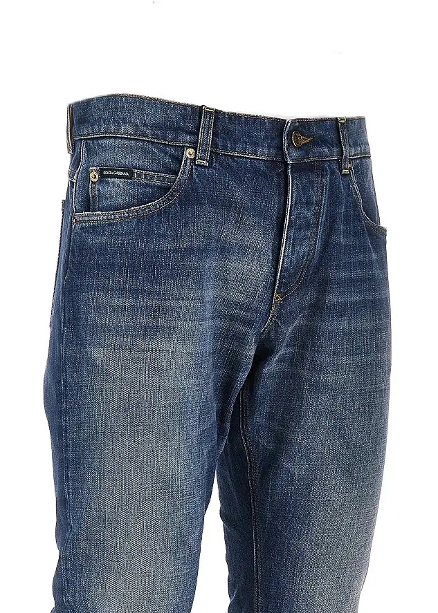 Blugi Regular Fit jeans with logo plate - Img 2