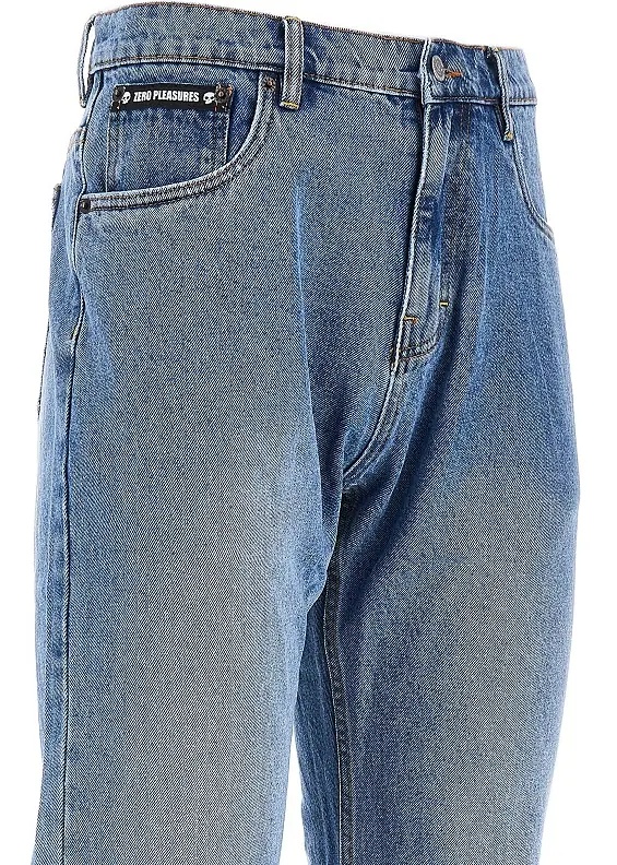 Blugi 'Rotten' jeans with Skull embroidery - Img 2