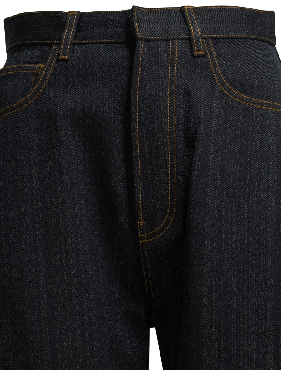 Blugi "Round" Wide-Leg Jeans - Img 3