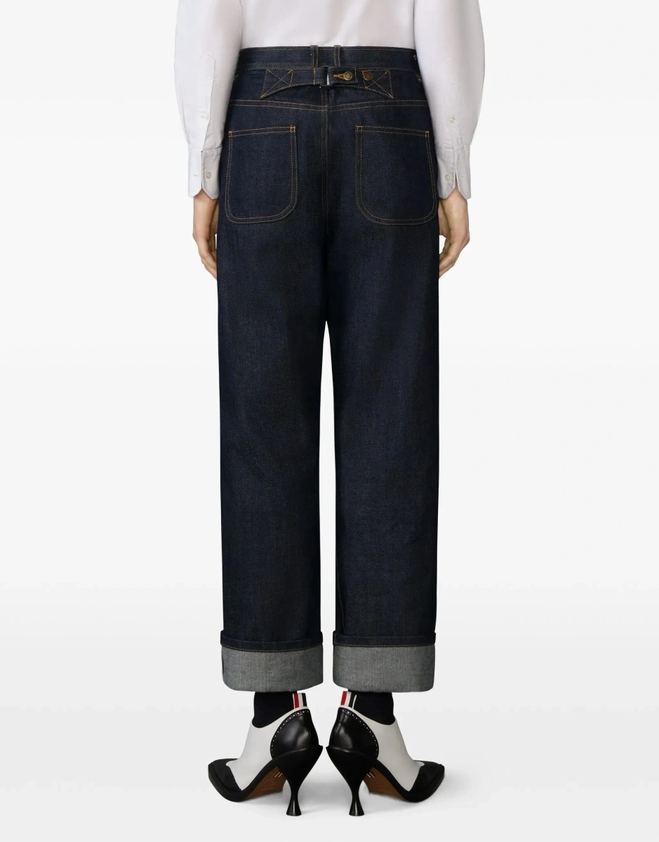 Blugi Selvedge 5-pocket Jeans - Img 4