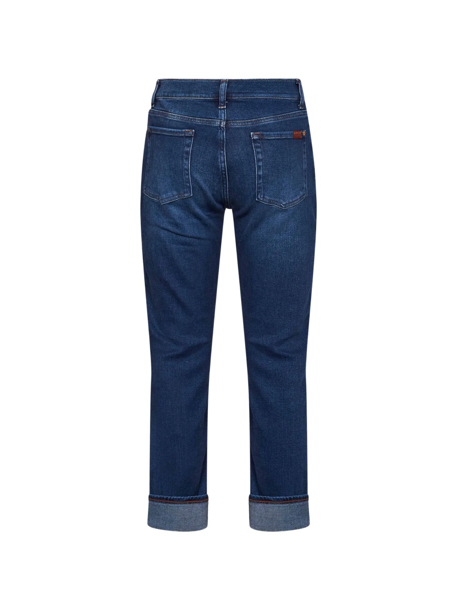 Blugi Skinny 7 For All Mankind albastri - Img 2