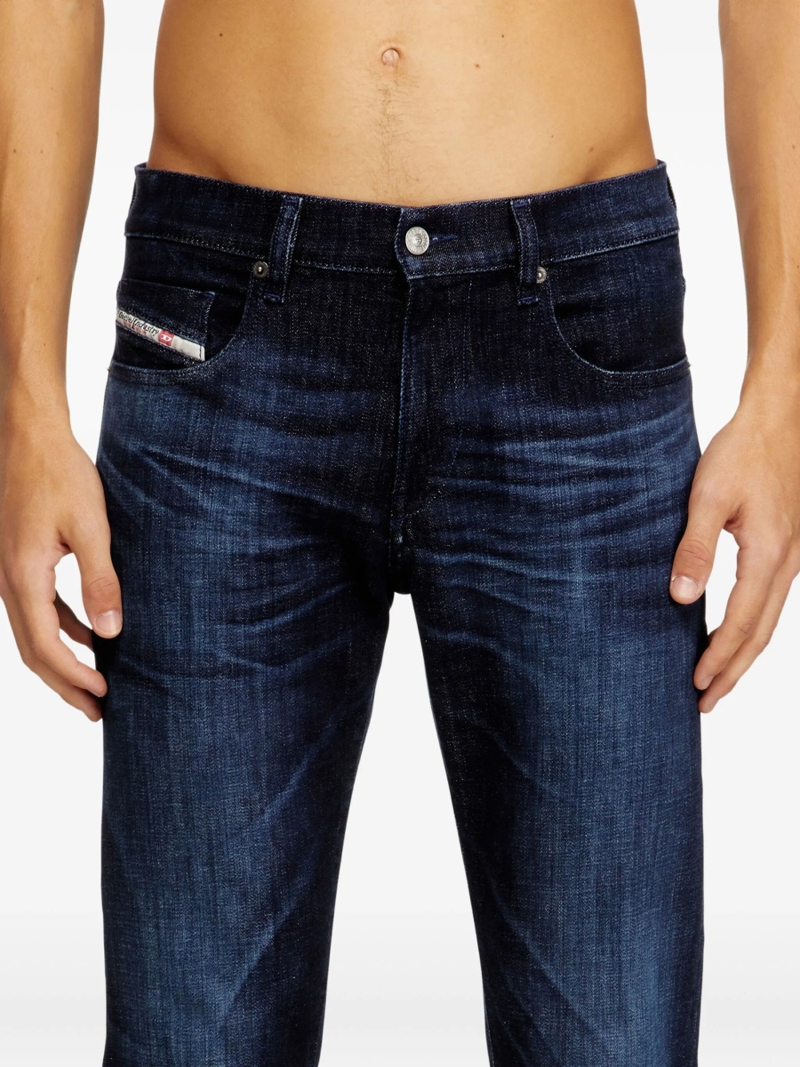 Blugi slim fit Diesel albastri - Img 5