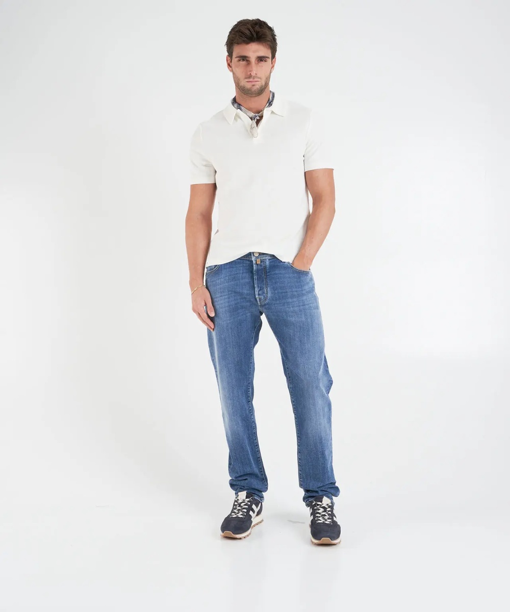 Blugi Slim fit jeans 'Scott' - Img 4