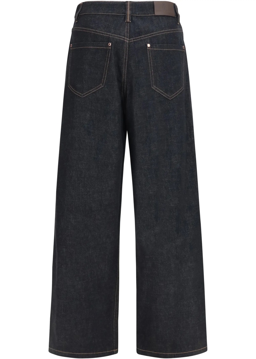 Blugi Straight-leg denim Jeans - Img 2