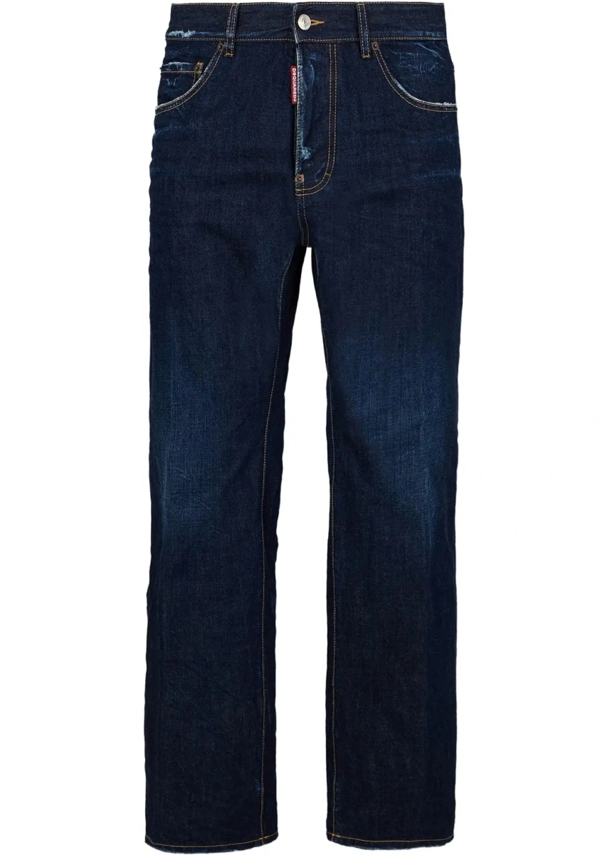 Blugi Straight leg denim Jeans - Img 5