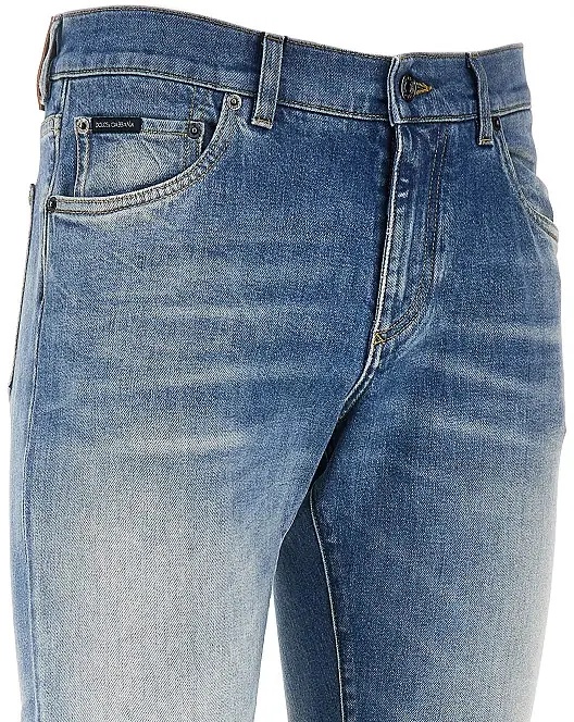 Blugi Stretch denim Slim Fit jeans - Img 2