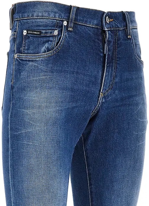 Blugi Stretch denim Slim Fit jeans - Img 2