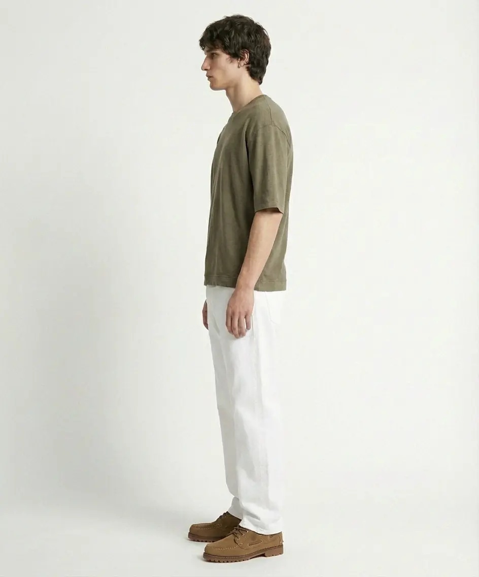 Blugi Wide leg jeans 'Musso' - Img 4