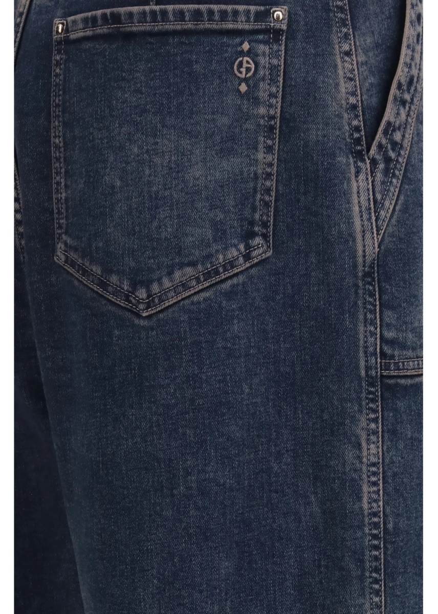 Blugi Wide-leg Jeans with belt - Img 3