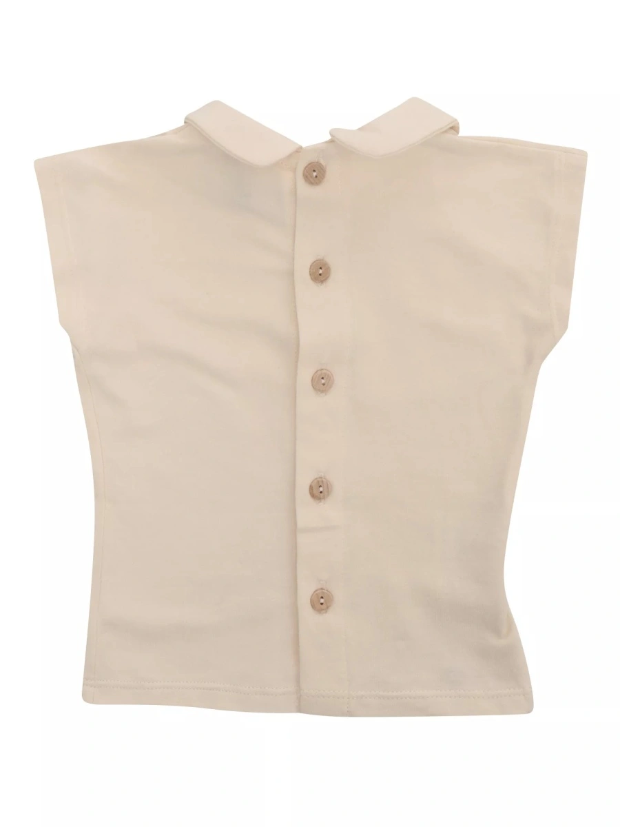 Bluza Beige sleevless blouse - Img 2