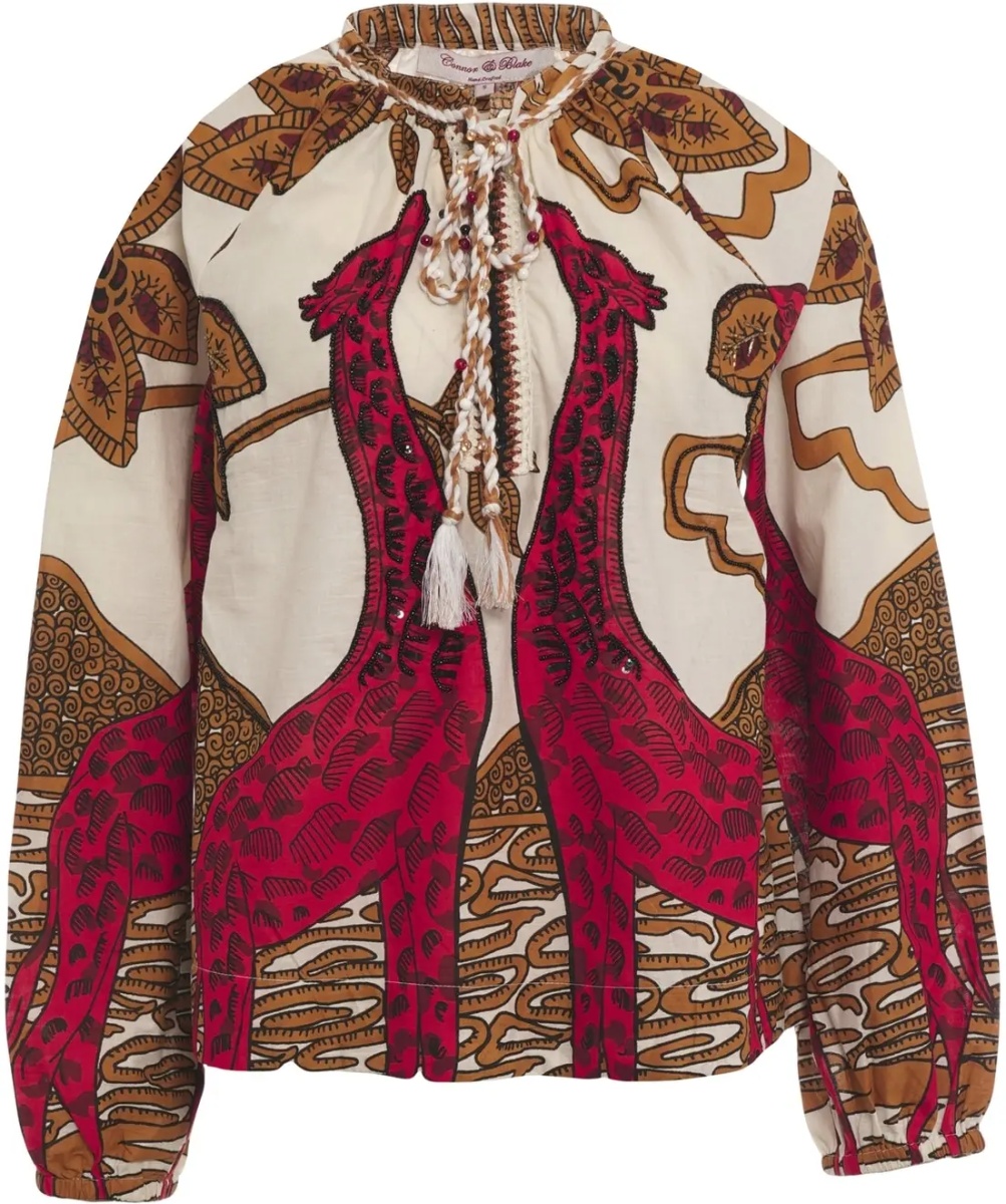 Bluza Blouse with print 'Terry' - Img 2