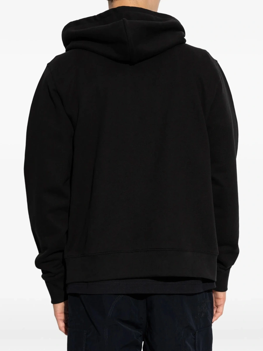 Bluza de trening Burberry neagra din bumbac 'SCOTT' - Img 6