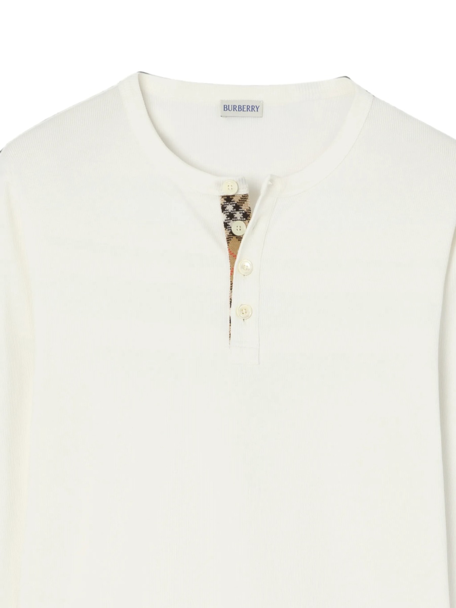 Bluza de trening Burberry neutra din spandex/elastan si bumbac - Img 4