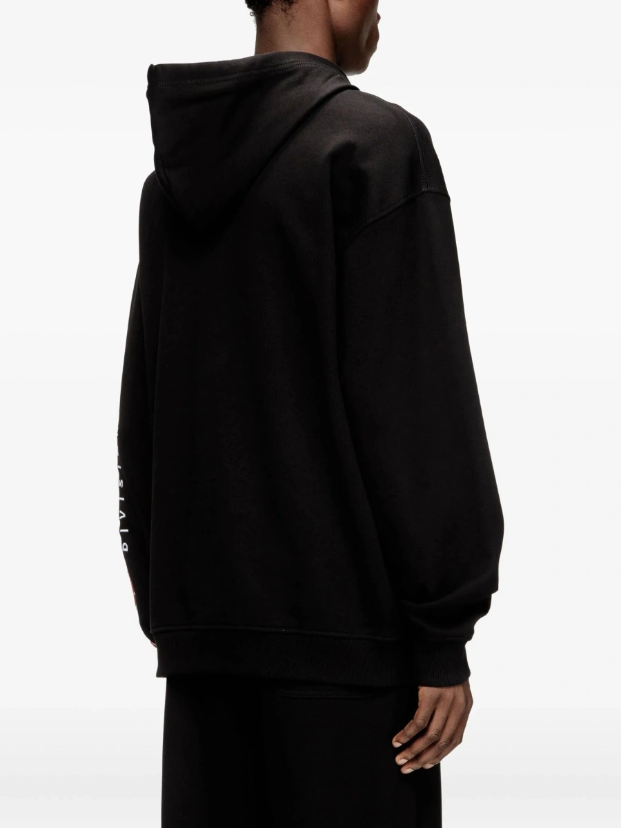 Bluza de trening Diesel neagra - Img 4