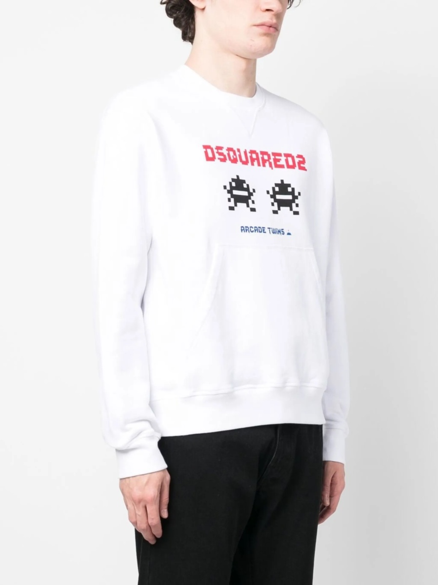 Bluza de trening DSQUARED2 alba - Img 3