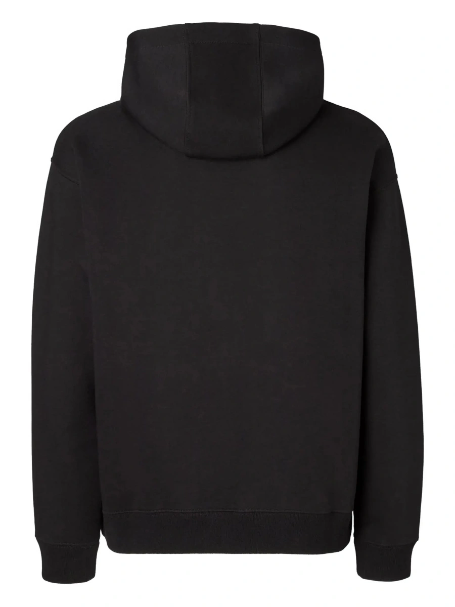 Bluza de trening Fendi neagra din bumbac - Img 4