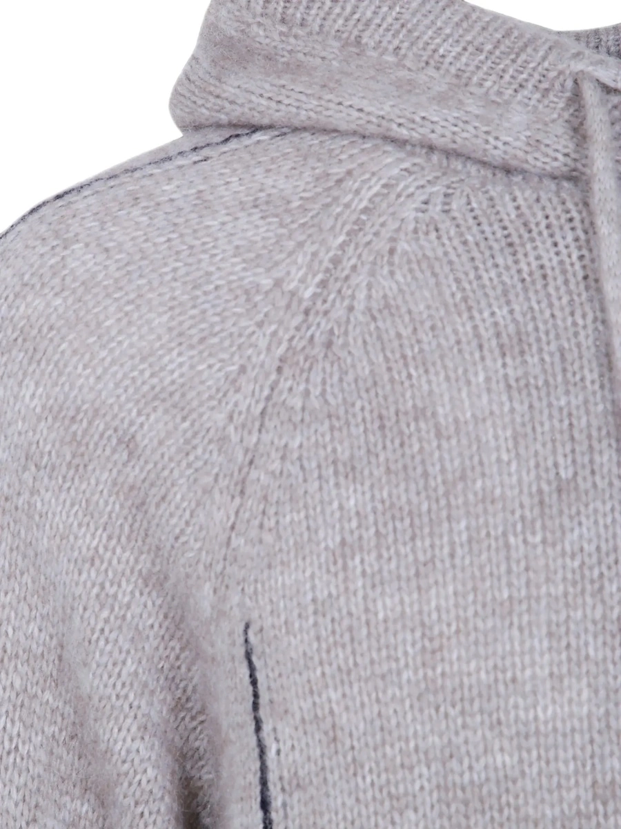 Bluza de trening Giorgio Armani din alpaca - Img 5