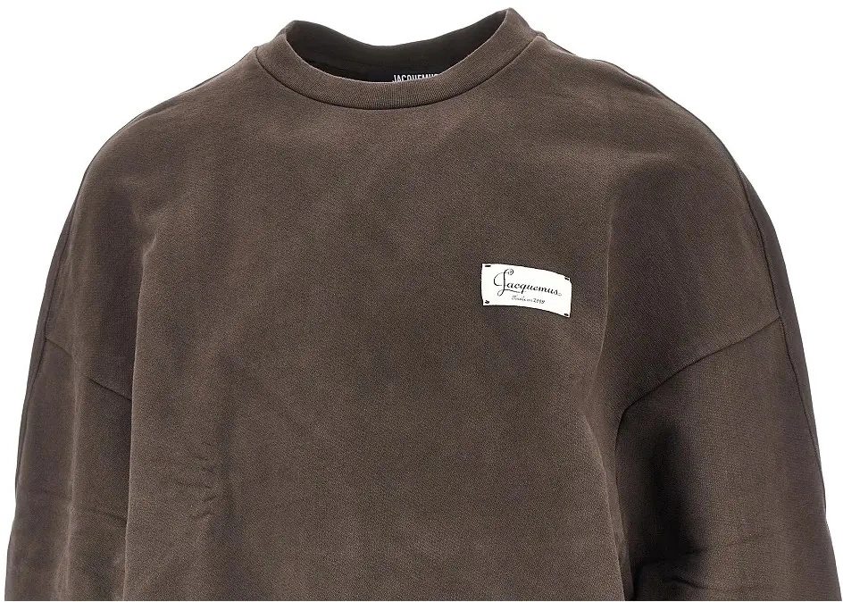 Bluza de trening JACQUEMUS maro 'Montaigne' - Img 2
