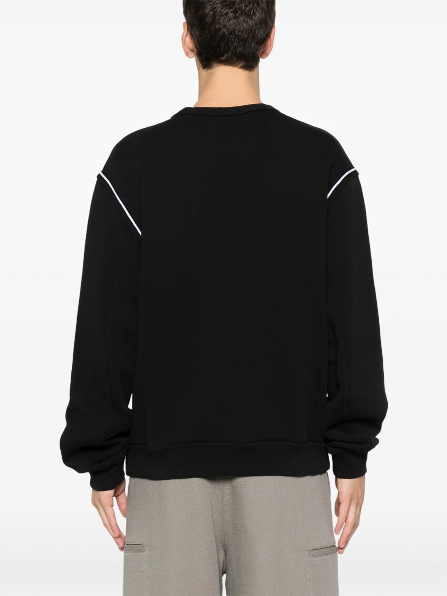 Bluza de trening Kenzo neagra din bumbac - Img 4