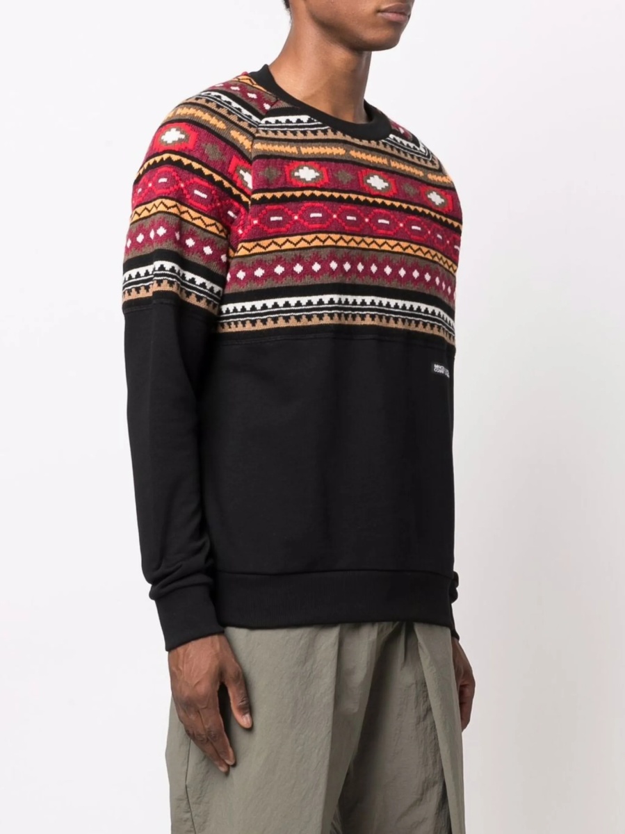 Bluza de trening Marcelo Burlon neagra - Img 3
