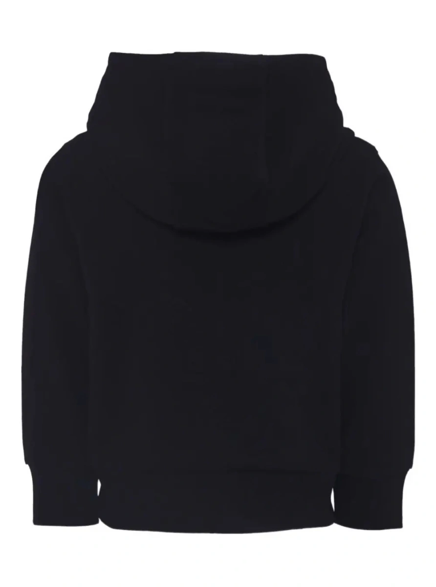 Bluza de trening Moncler neagra din bumbac - Img 2