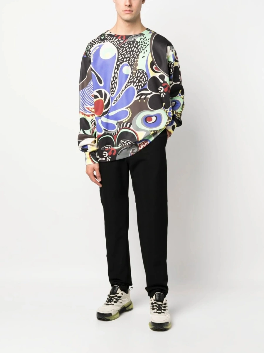 Bluza de trening Moschino neagra - Img 2