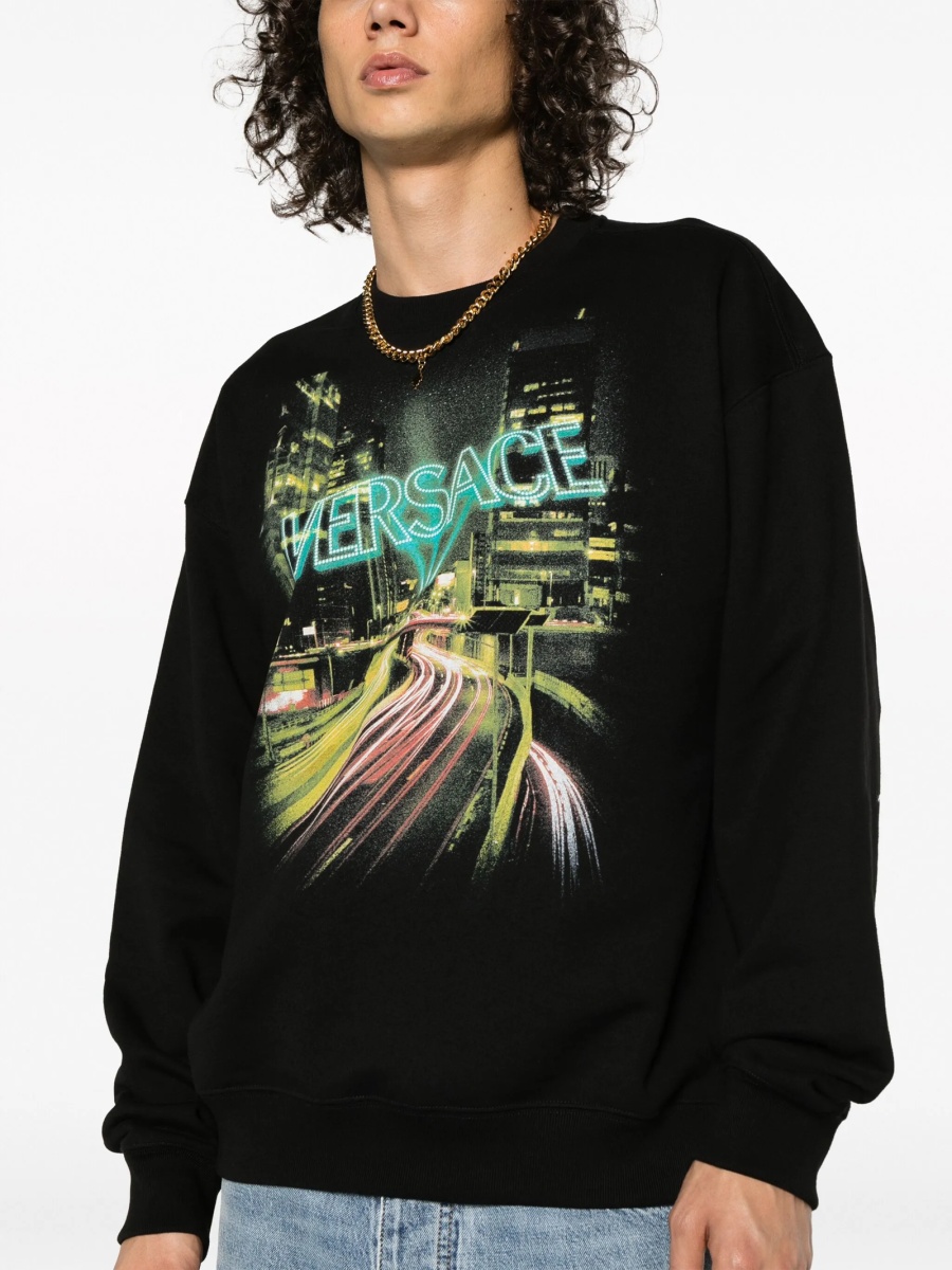 Bluza de trening Versace neagra - Img 5