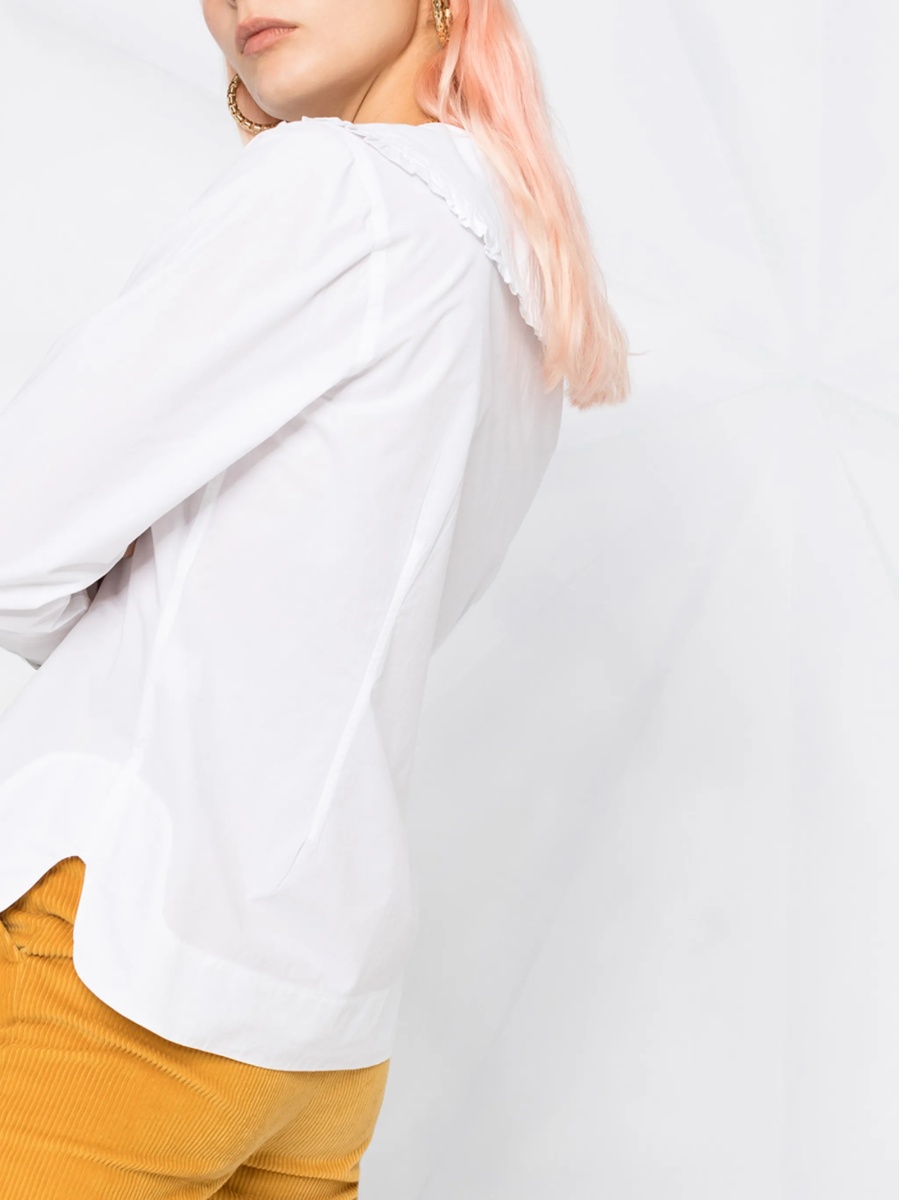 Bluza Ganni alba - Img 3