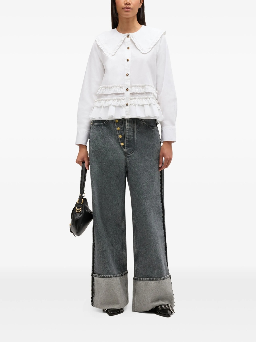 Bluza Ganni alba - Img 2