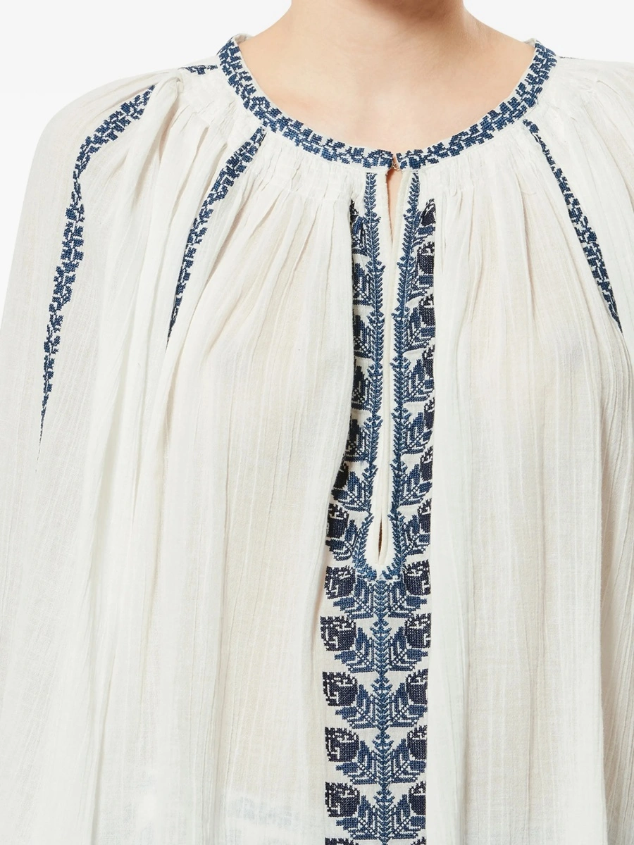 Bluza ISABEL MARANT ETOILE alba - Img 5