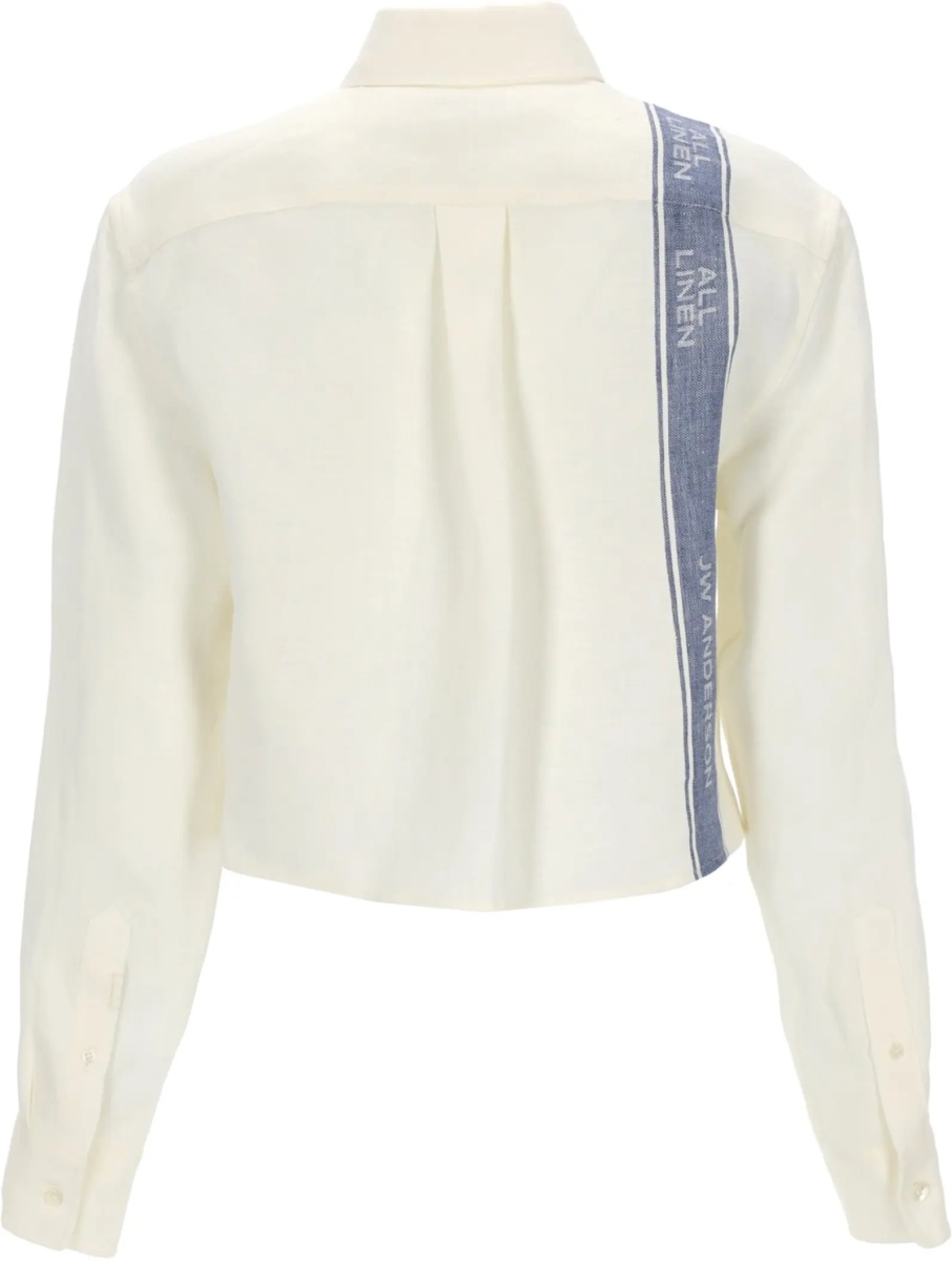 Bluza Linen Shirt With Logo - Img 2