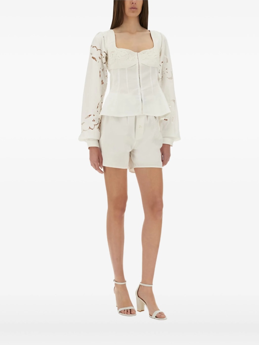 Bluza MARINE SERRE alba - Img 2