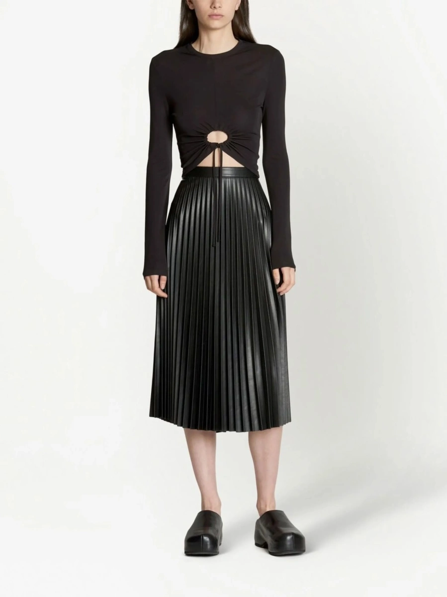 Bluza PROENZA SCHOULER WHITE LABEL neagra - Img 2